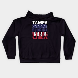 Tampa Florida USA T-Shirt Kids Hoodie